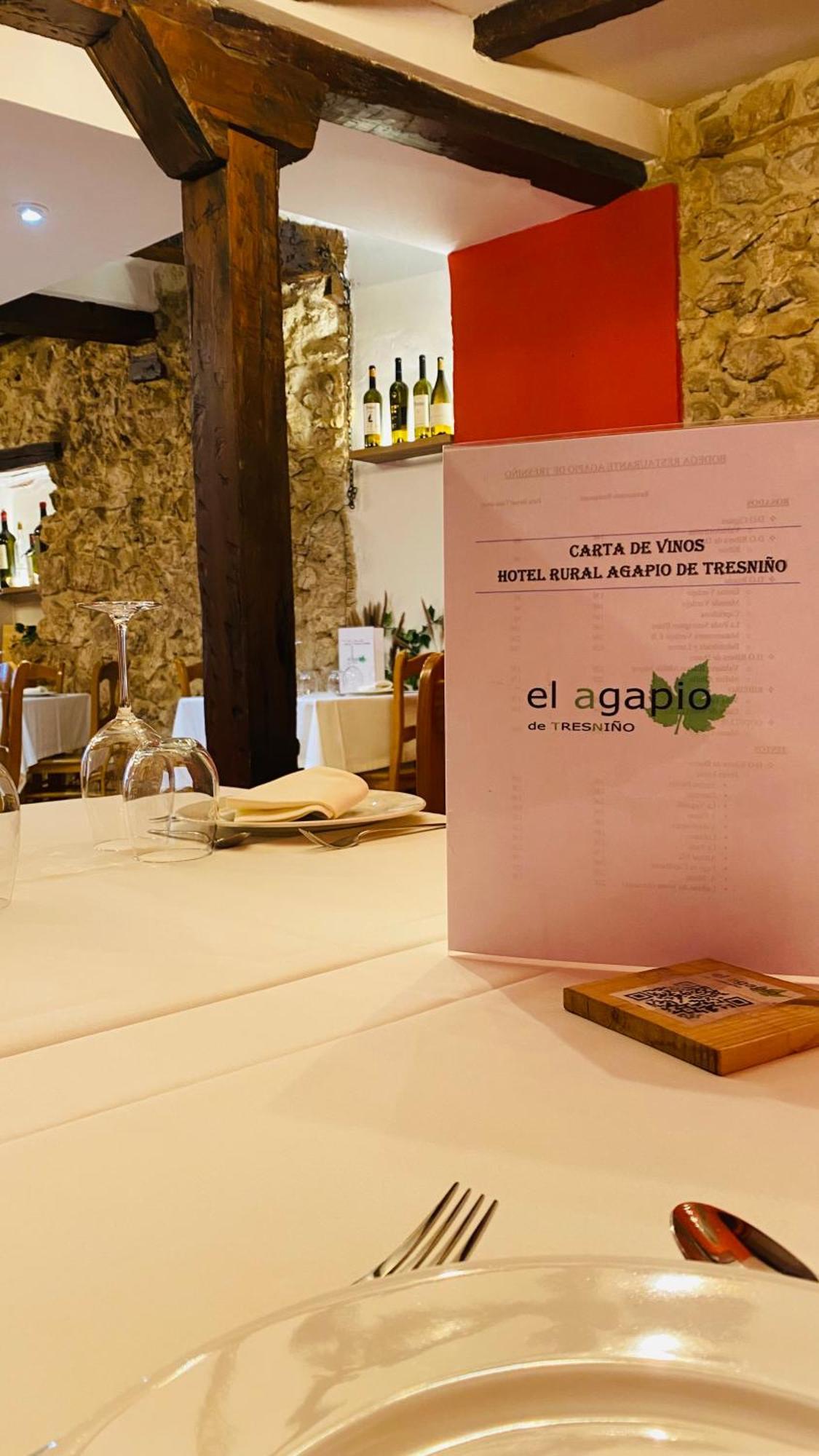 Hotel Restaurante Agapio De Tresnino ควินตานิลยา เด โอเนซิโม ภายนอก รูปภาพ